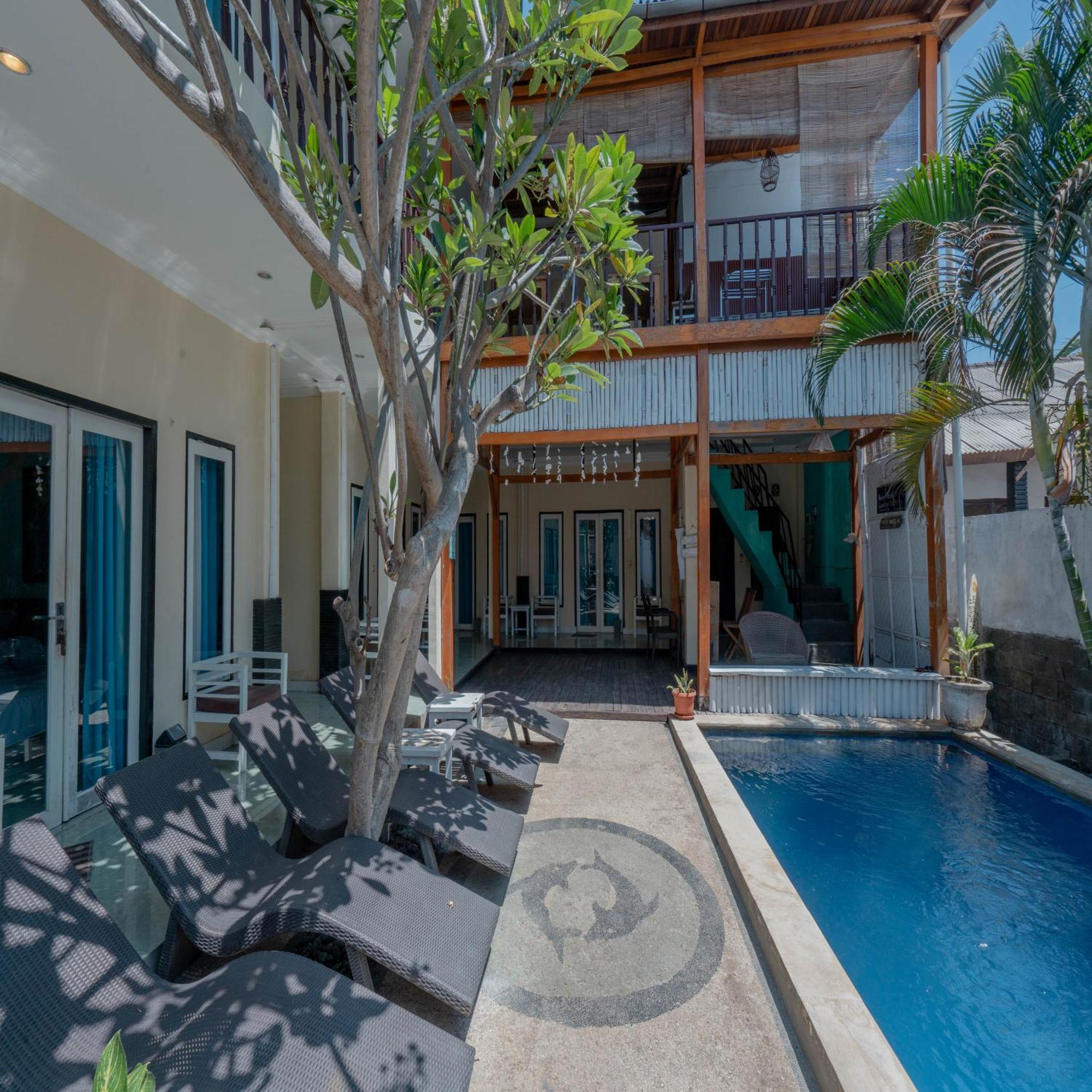 Gili White Bamboo Resort Gili Trawangan Extérieur photo